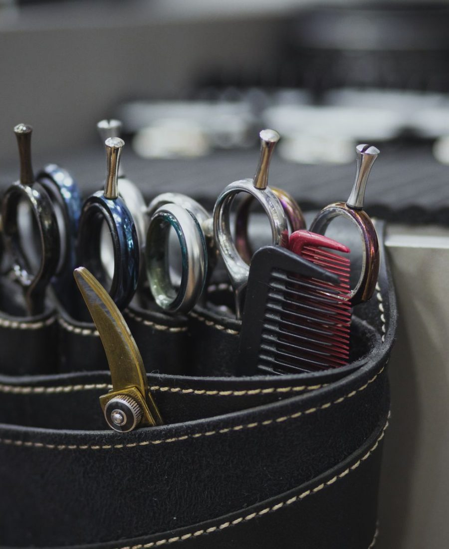 Werkzeug und Arbeitsplatz bei Cappadocia Hairdesign